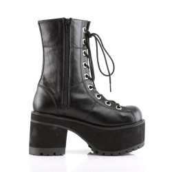 Demonia RANGER-301 Black Vegan Chunky Platform Boots Women