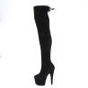 Pleaser ADORE-3008 Suede Stretch Over The Knee Boots