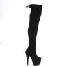 Pleaser ADORE-3008 Suede Stretch Over The Knee Boots