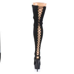 Pleaser DELIGHT-3003 Lycra Stretch Over The Knee Boots