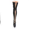 Pleaser DELIGHT-3003 Lycra Stretch Over The Knee Boots