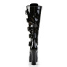 Pleaser ELECTRA-2042 Patent Chunky 70s Abba Boots