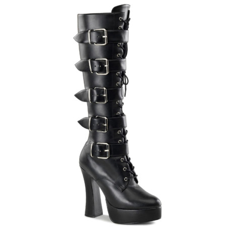 Pleaser ELECTRA-2042 Vegan Chunky 70s Abba Boots