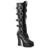 Pleaser ELECTRA-2042 Vegan Chunky 70s Abba Boots