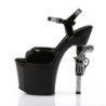 Pleaser REVOLVER-709 Gun Heeled Platform High Heels