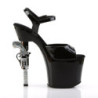 Pleaser REVOLVER-709 Gun Heeled Platform High Heels