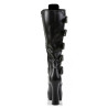 Pleaser ELECTRA-2042 Vegan Chunky 70s Abba Boots