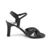 Fabulicious ROMANCE-313 Black Satin Vegan Women Shoes