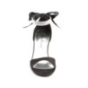Pleaser Pink Label ROMANCE-372 Black Satin Sale Women