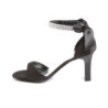 Pleaser Pink Label ROMANCE-372 Black Satin Sale Women