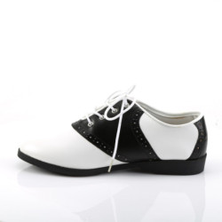 Funtasma SADDLE-50 Black White Lace Up Women Shoes