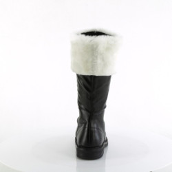 Funtasma SANTA-100 Black Vegan Santa Claus Boots Men