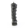 Demonia SCENE-157 Black Vegan Knee High Platform Boots
