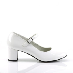 Funtasma SCHOOLGIRL-50 White Patent Sale Women
