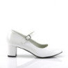 Funtasma SCHOOLGIRL-50 White Patent Sale Women
