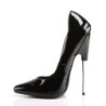 Devious SCREAM-01 Black Patent Sale Women