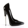 Devious SCREAM-01 Black Patent Sale Women