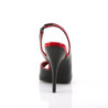 Pleaser SEDUCE-117 Black-Red Patent Sale Women