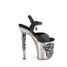 Pleaser RAPTURE-809-LT Pewter Exotic Pole Dance High Heels