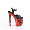 Pleaser RAPTURE-809-LT Red Exotic Pole Dance High Heels