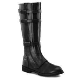 Funtasma WALKER-130 Black Vegan Superhero Men Boots