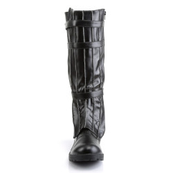 Funtasma WALKER-130 Black Vegan Superhero Men Boots