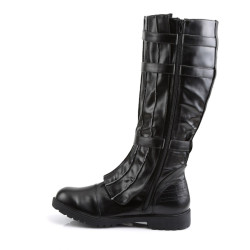 Funtasma WALKER-130 Black Vegan Superhero Men Boots