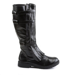 Funtasma WALKER-130 Black Vegan Superhero Men Boots