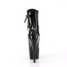 Pleaser ADORE-1043 Black Patent High Heeled Ankle Boots