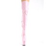 Pleaser ADORE-3000HWR Rose Hologram Overknee Boots