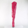 Pleaser SEDUCE-3000WC Pink Patent Thigh High Boots Men