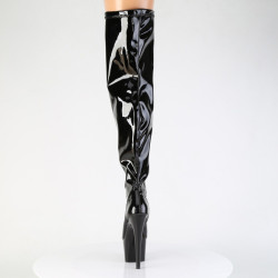 Pleaser ADORE-3000WCF Hologram Wide Calf Overknee Boots