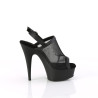 Pleaser DELIGHT-636 Black Vegan Mesh Sale Women