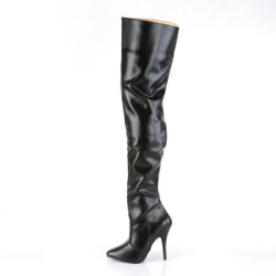 Pleaser SEDUCE-3010 Vegan Heeled Thigh High Boots