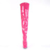 Pleaser SEDUCE-3010 Pink Heeled Thigh High Boots