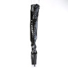Pleaser ADORE-3017 Patent Platform Overknee Boots