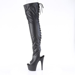 Pleaser ADORE-3017 Vegan Platform Overknee Boots