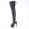 Pleaser ADORE-3017 Vegan Platform Overknee Boots