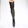 Pleaser ADORE-3063 Black Microfiber Sale Women