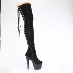 Pleaser ADORE-3063 Black Microfiber Sale Women