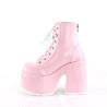 Demonia CAMEL-203 Rose Hologram Chunky Platform Boots