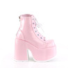 Demonia CAMEL-203 Rose Hologram Chunky Platform Boots