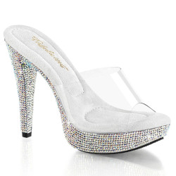 Fabulicious COCKTAIL-501DM Transparent Silver Strass