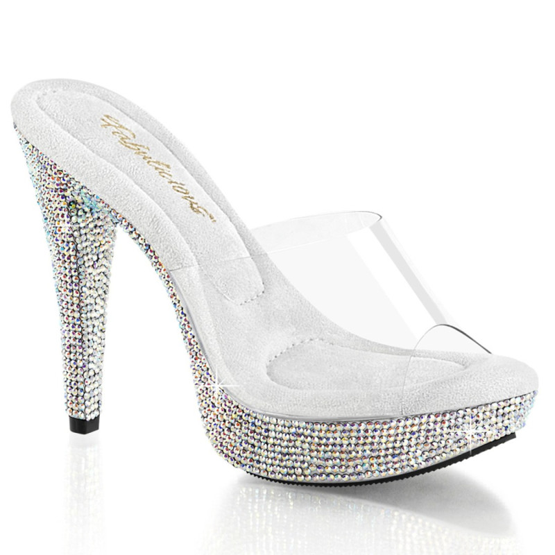 Fabulicious COCKTAIL-501DM Transparent Silver Strass Fabulicious COCKTAIL-501DM Transparent Silver Strass