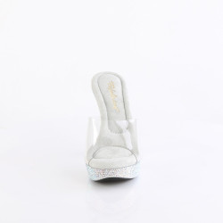 Fabulicious COCKTAIL-501DM Transparent Silver Strass