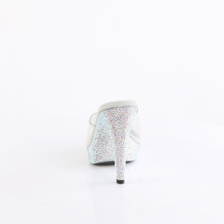 Fabulicious COCKTAIL-501DM Transparent Silver Strass