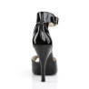 Pleaser Pink Label EVE-02 Black Patent Sale Women