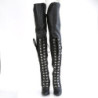 Pleaser SEDUCE-3082 Black Vegan Leather Sale Women