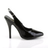 Pleaser SEDUCE-317 Black Patent Sale Women
