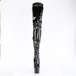 Pleaser ADORE-4000 Patent Platform Crotch High Boots